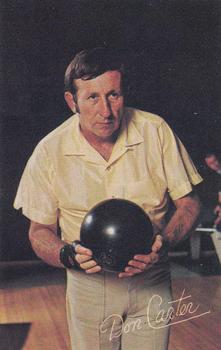 1973 PBA Bowling #NNO Don Carter Front